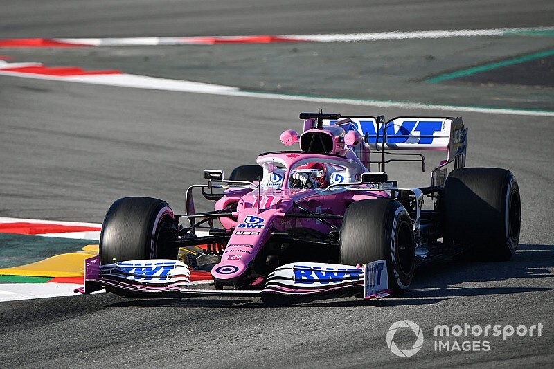 بيريز يُعوّل على سيارة ريسينغ بوينت الجديدة المشابهة لمرسيدس للتقدّم في 2020