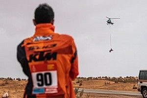 Danilo Petrucci se retira de la etapa 2, pero seguirá en carrera