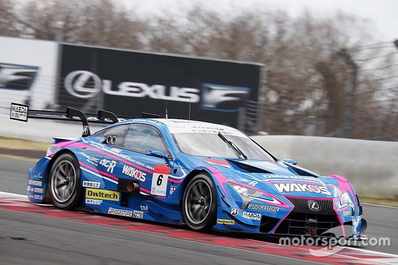 Lexus grabs top spot on final Super GT test day