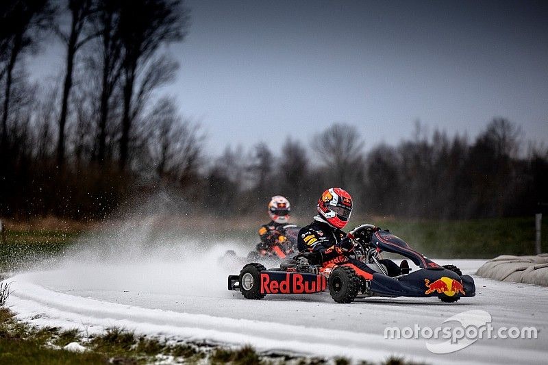 VIDEO Y GALERÍA: Verstappen y Gasly rompen el hielo
