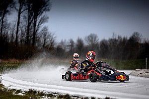 VIDEO Y GALERÍA: Verstappen y Gasly rompen el hielo