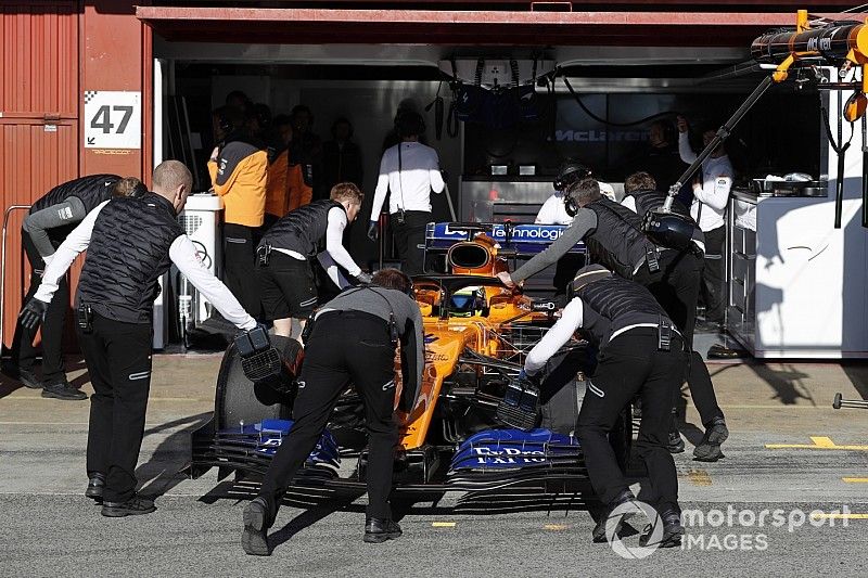 Barcelona Test Day 5: Norris top, McLaren and Mercedes hit trouble