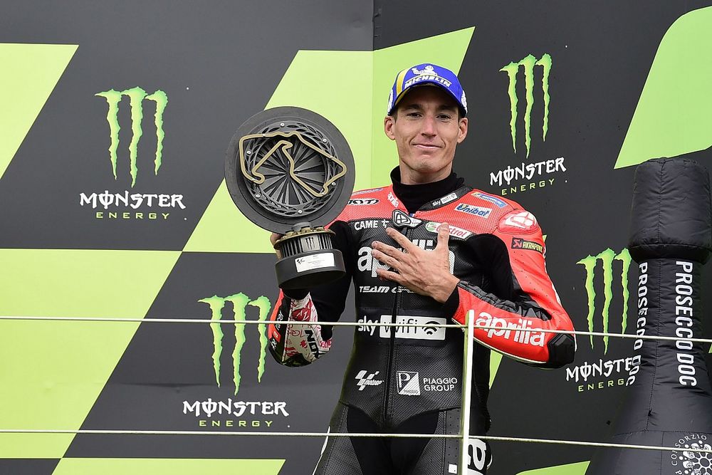 Aprilia savoure son podium, sans s'y attarder