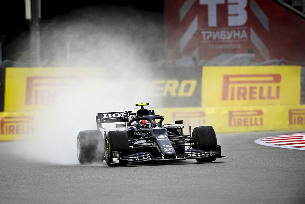 Gasly en colère après son élimination en Q2 à Sotchi