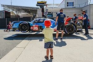 Las primeras imágenes de los coches en Le Mans