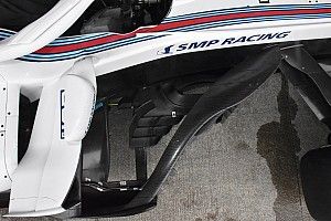 Williams: barge board modificata per migliorare la deludente FW41