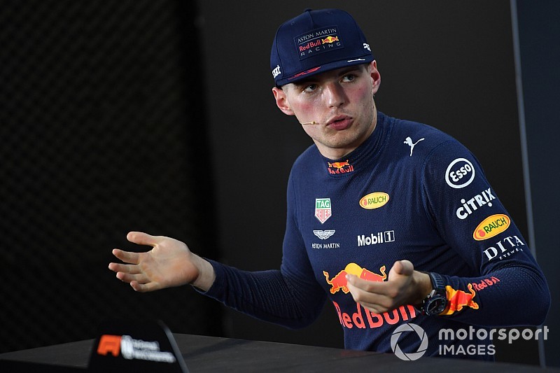 Max Verstappen sancionado por los empujones a Ocon