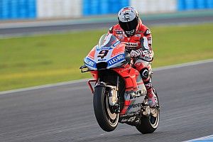 Petrucci leads Ducati 1-2 on first Jerez test day