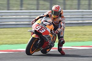 Márquez supera a las Ducati en el warm up de Misano