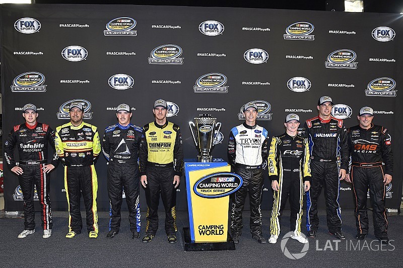 2018 NASCAR Truck playoff grid set