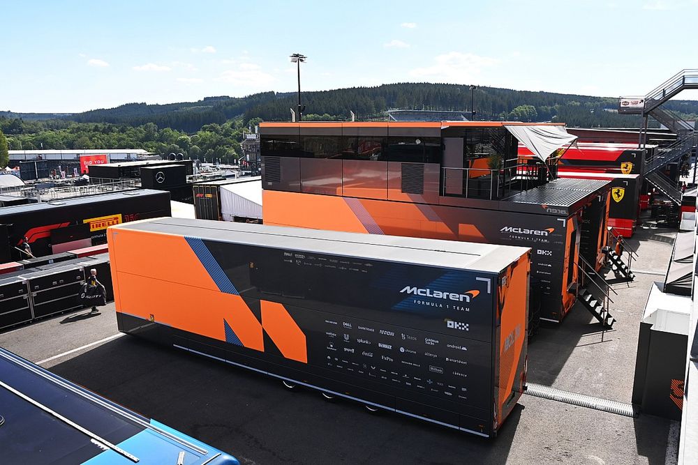 The McLaren motorhome
