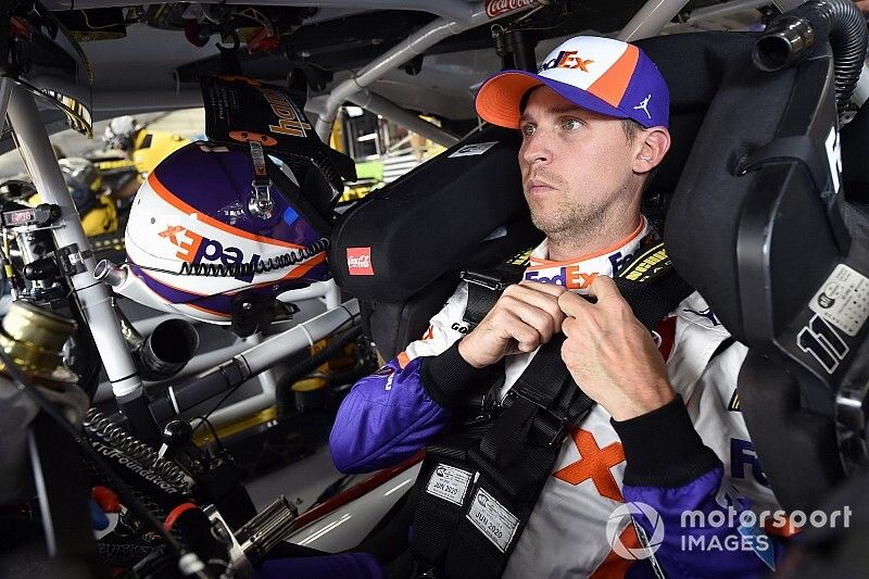 Denny Hamlin tops first Talladega practice at nearly 205 mph