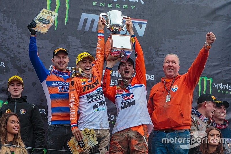 Calvin Vlaanderen, Jeffrey Herlings, Glenn Coldenhoff, Team NL