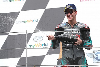 Quartararo: "Non pensavamo di poter andare a podio”