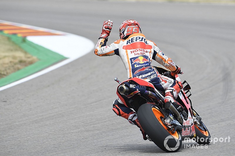 Положение в общем зачете MotoGP после Гран При Германии