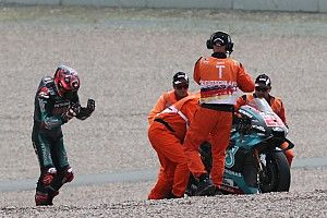 Quartararo: Too much 'hesitation' caused Sachsenring crash