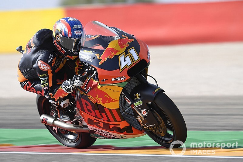 Moto2, Aragon: festa per Binder e la KTM, Marquez allunga