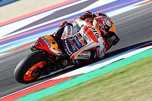 MotoGP, Misano, Libere 4: Marquez cade, ma precede le Yamaha