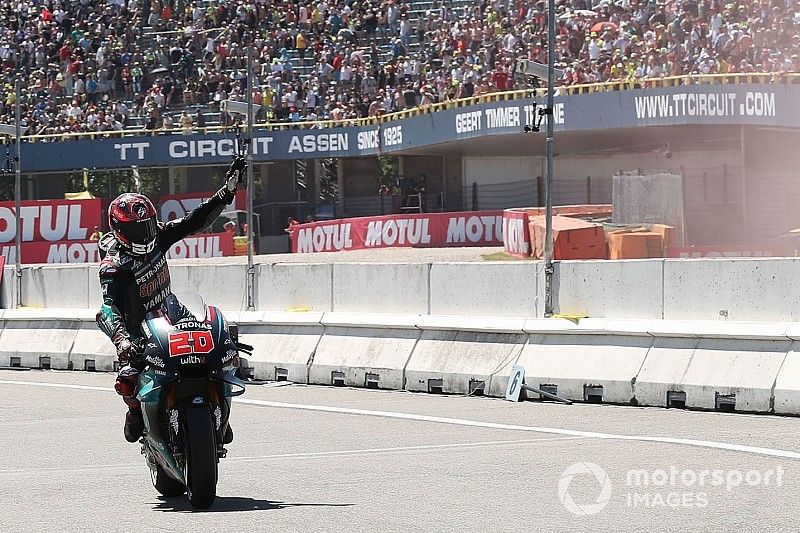 Le poleman Fabio Quartararo, Petronas Yamaha SRT