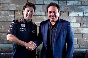 Pérez se reúne con Hugo Sánchez previo al GP de España