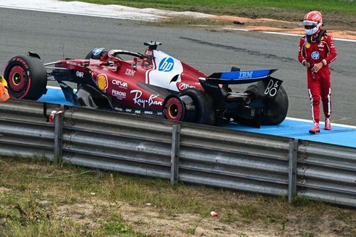 ¿La estrategia de Ferrari llevó a Leclerc al abandono por accidente?