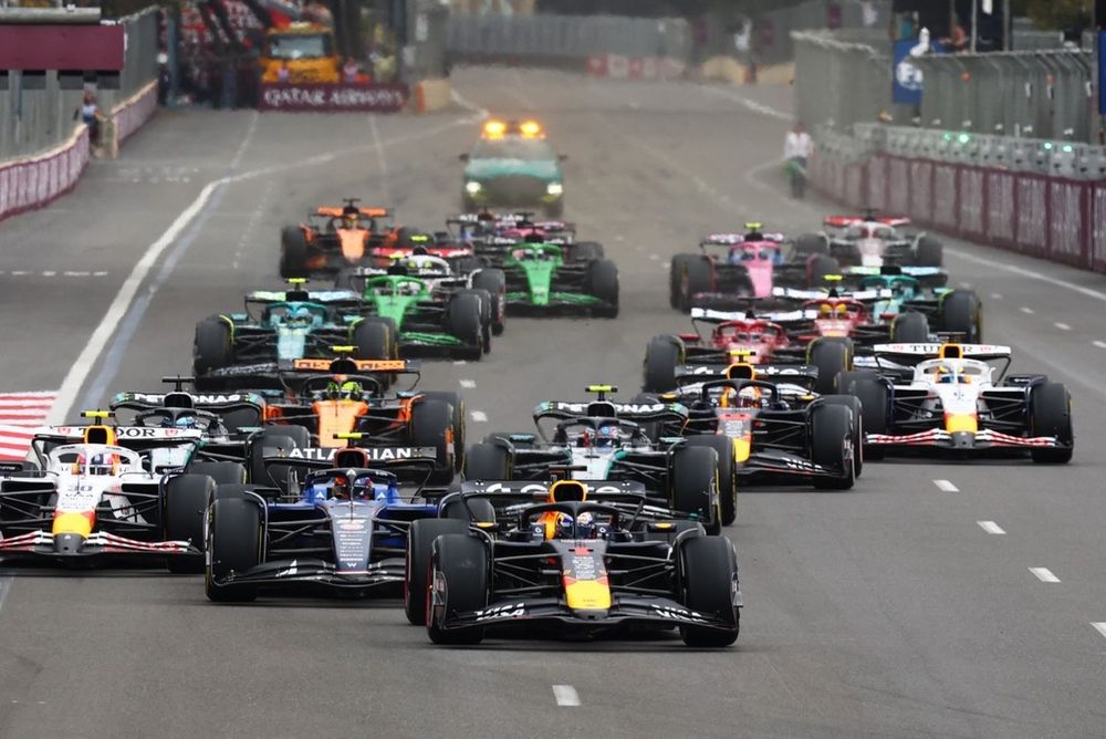 Max Verstappen, Red Bull Racing, Liam Lawson, Racing Bulls Team, Carlos Sainz, Williams