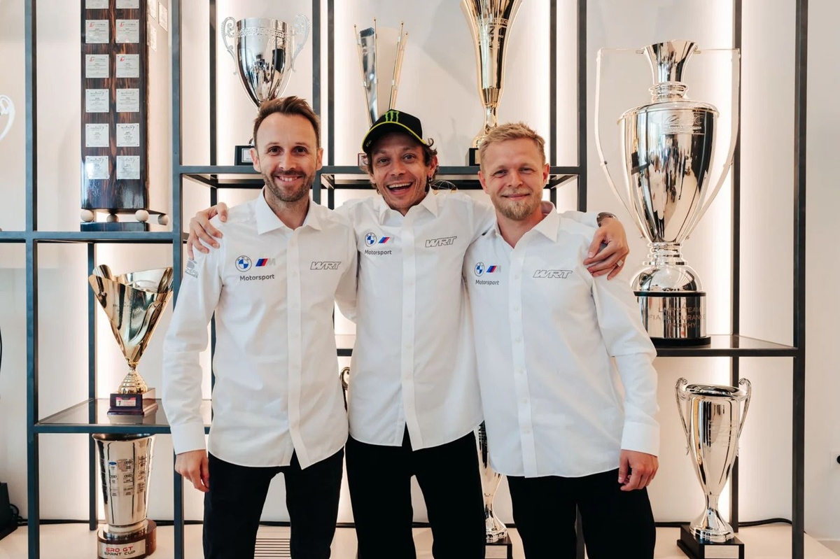 GTWC | Rast e Magnussen con Valentino Rossi alla 24h di Spa