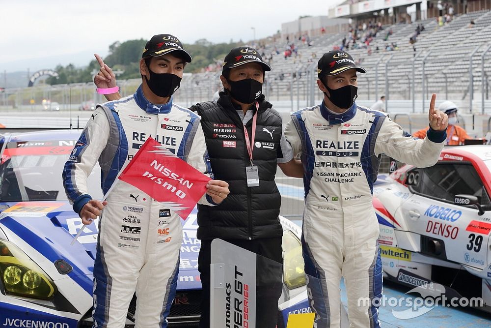 56号車リアライズの藤波、今季初勝利も「これで満足せずチャンピオンを目指したい」
