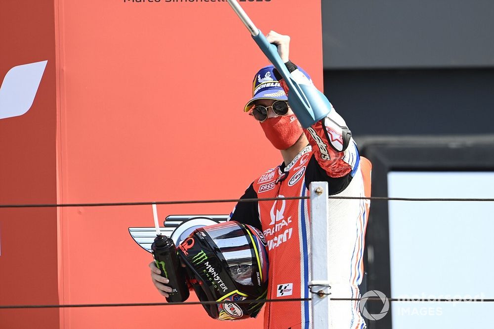 Bagnaia: "Quando sono dietro a Vale non penso più all'idolo"