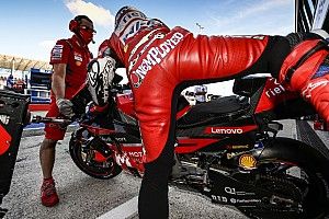 Dovizioso: ‘Unemployed’ message on leathers is a bet I lost