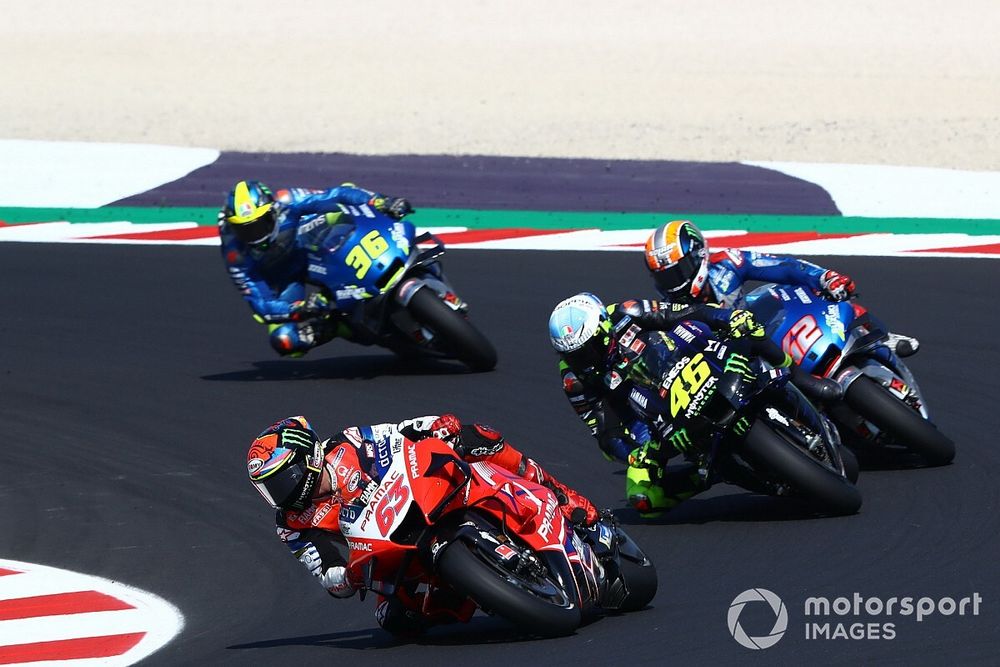 Bagnaia : Un premier podium malgré une jambe très douloureuse