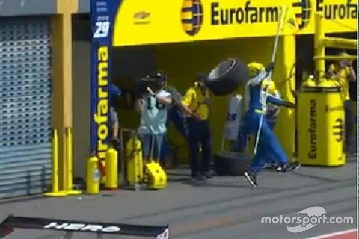 VÍDEO: Argentinos reagem a 'pneuzada' em chefe de equipe da Stock Car