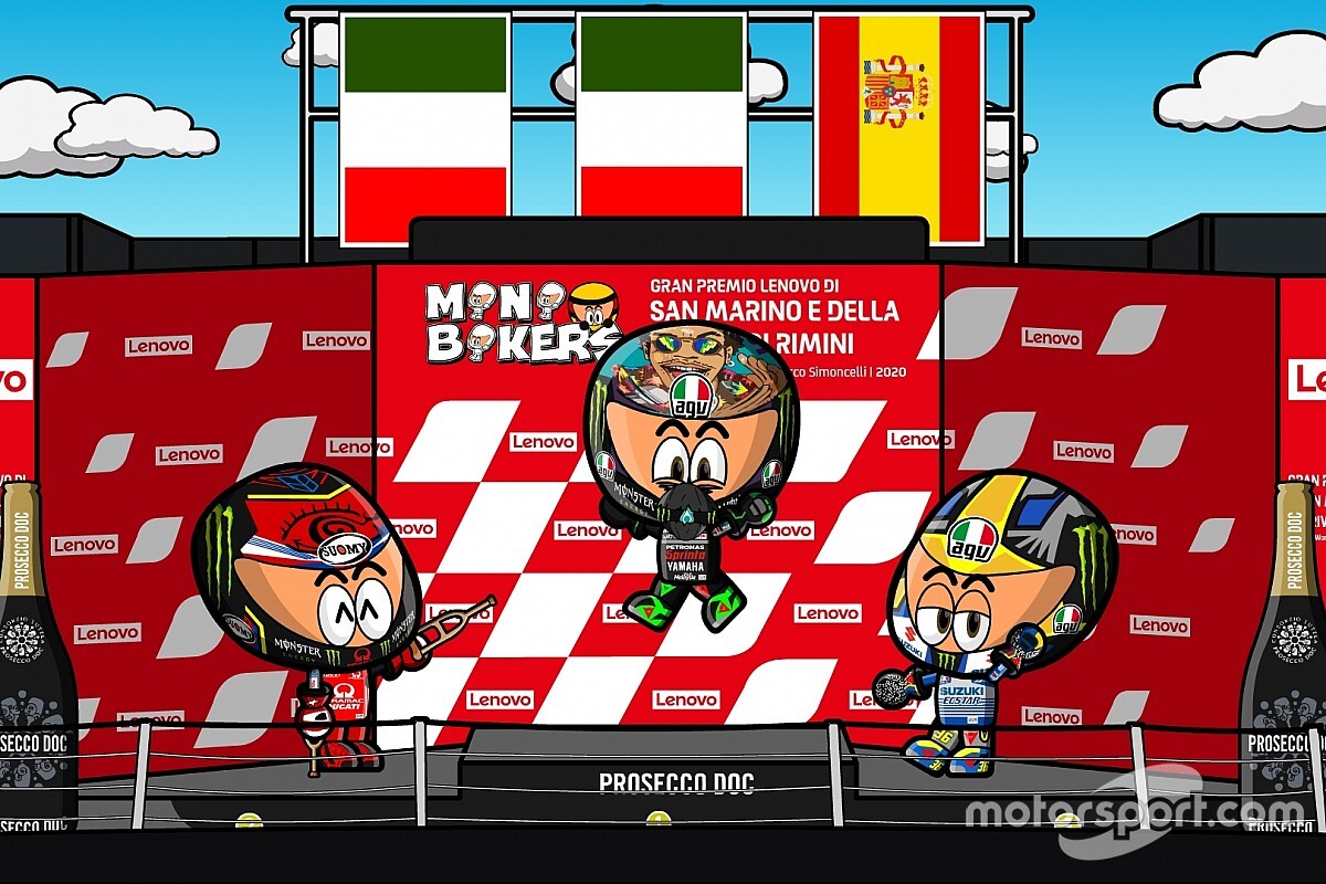 Vídeo: el intenso GP de San Marino de MotoGP según MiniBikers