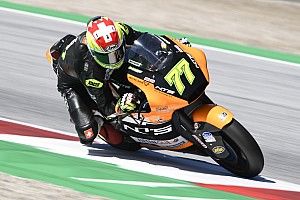 Aegerter teamgenoot Bendsneyder bij RW Racing tijdens Moto2-finale