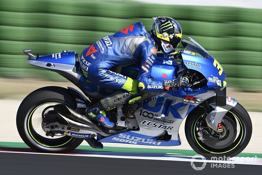 Mir: “A una vuelta son mejores, pero de ritmo estamos como las Yamaha”