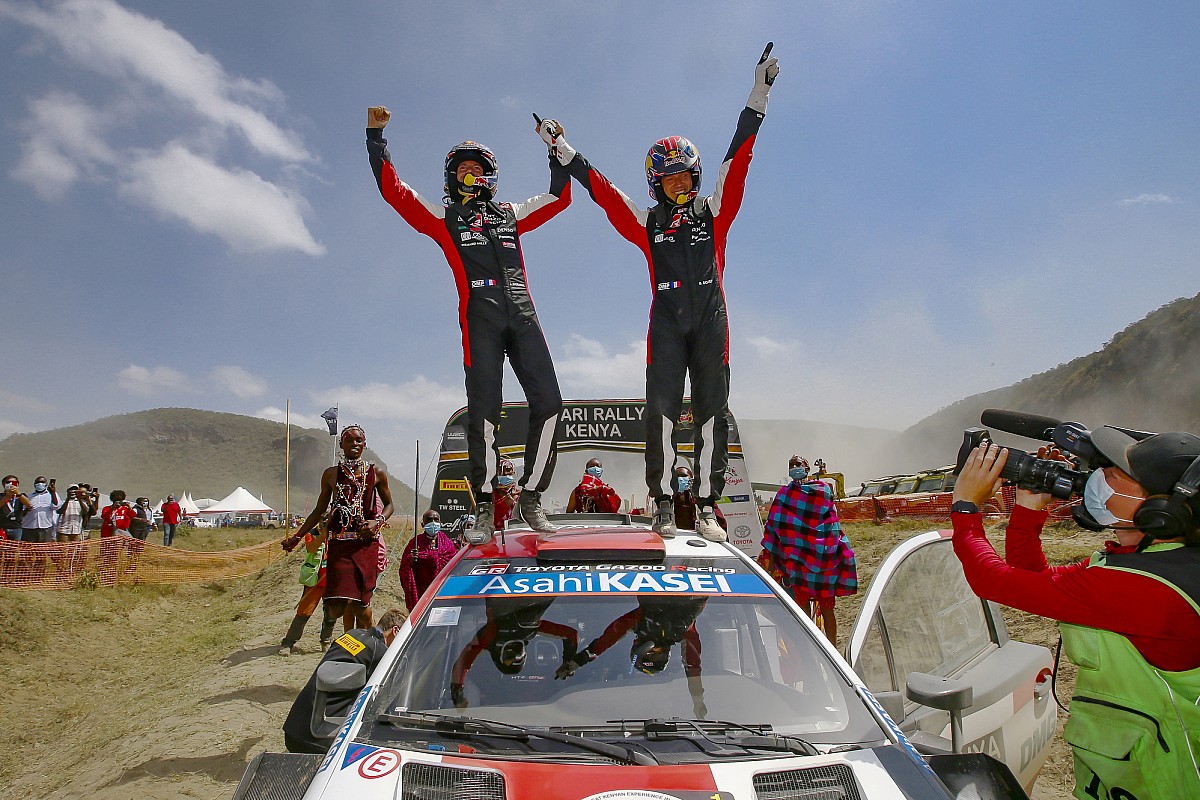 Safari Rallisi: Zorlu ralliden Toyota galip çıktı, zafer Ogier'in!