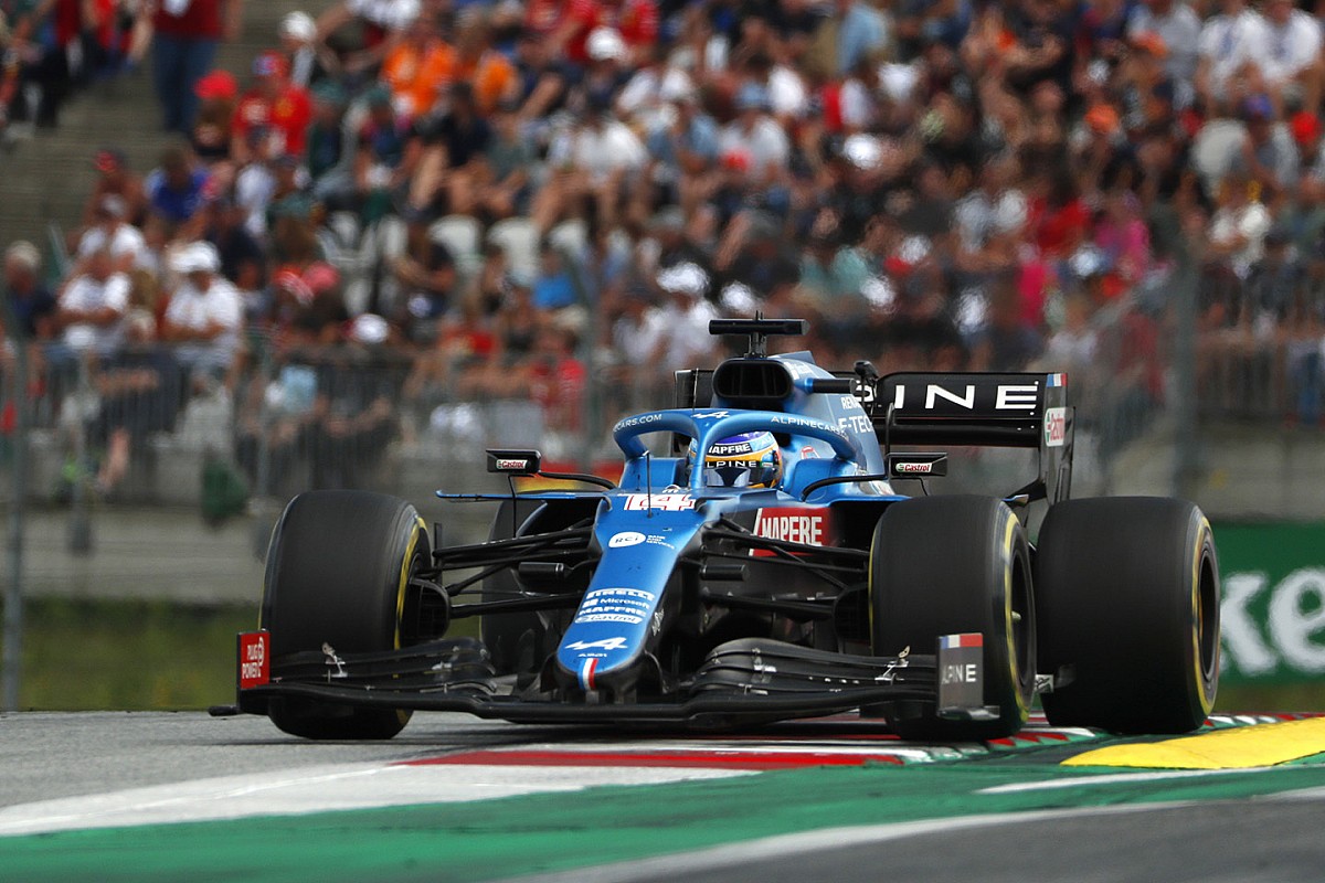 Alpine espera pescar en la incertidumbre del nuevo formato en Silverstone
