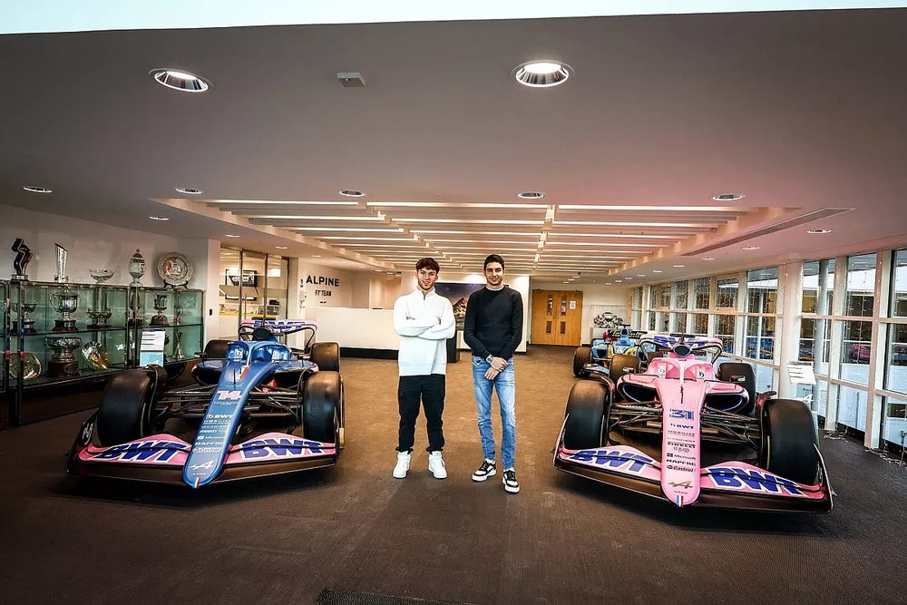 Piere Gasly, Esteban Ocon, Alpine