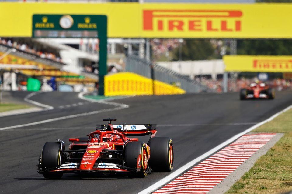Charles Leclerc, Ferrari SF-24, Carlos Sainz, Ferrari SF-24