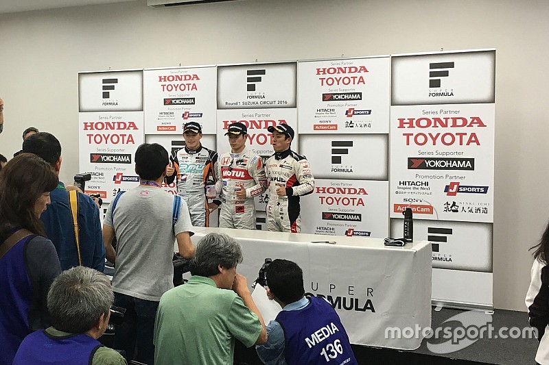 スーパーフォーミュラ開幕戦 予選トップ3コメント