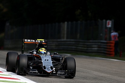 Perez "shocked" to be trailing McLaren, Haas, Williams