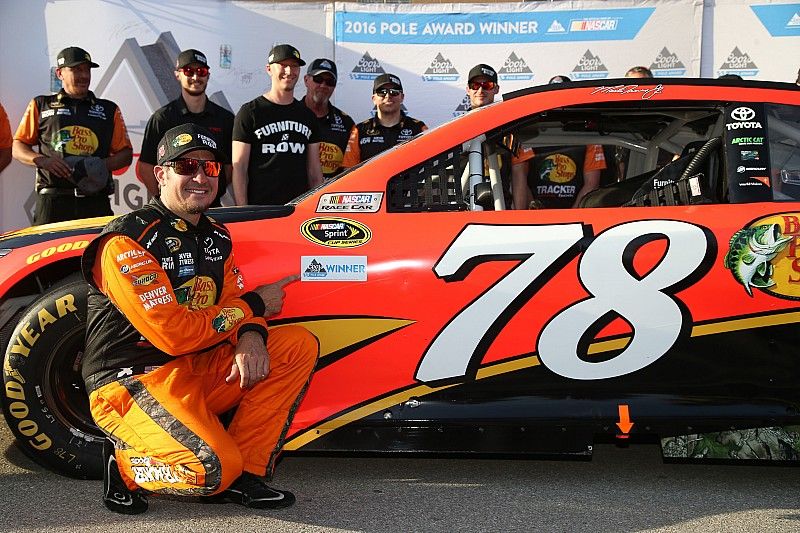 Martin Truex Jr., Furniture Row Racing Toyota pole winner