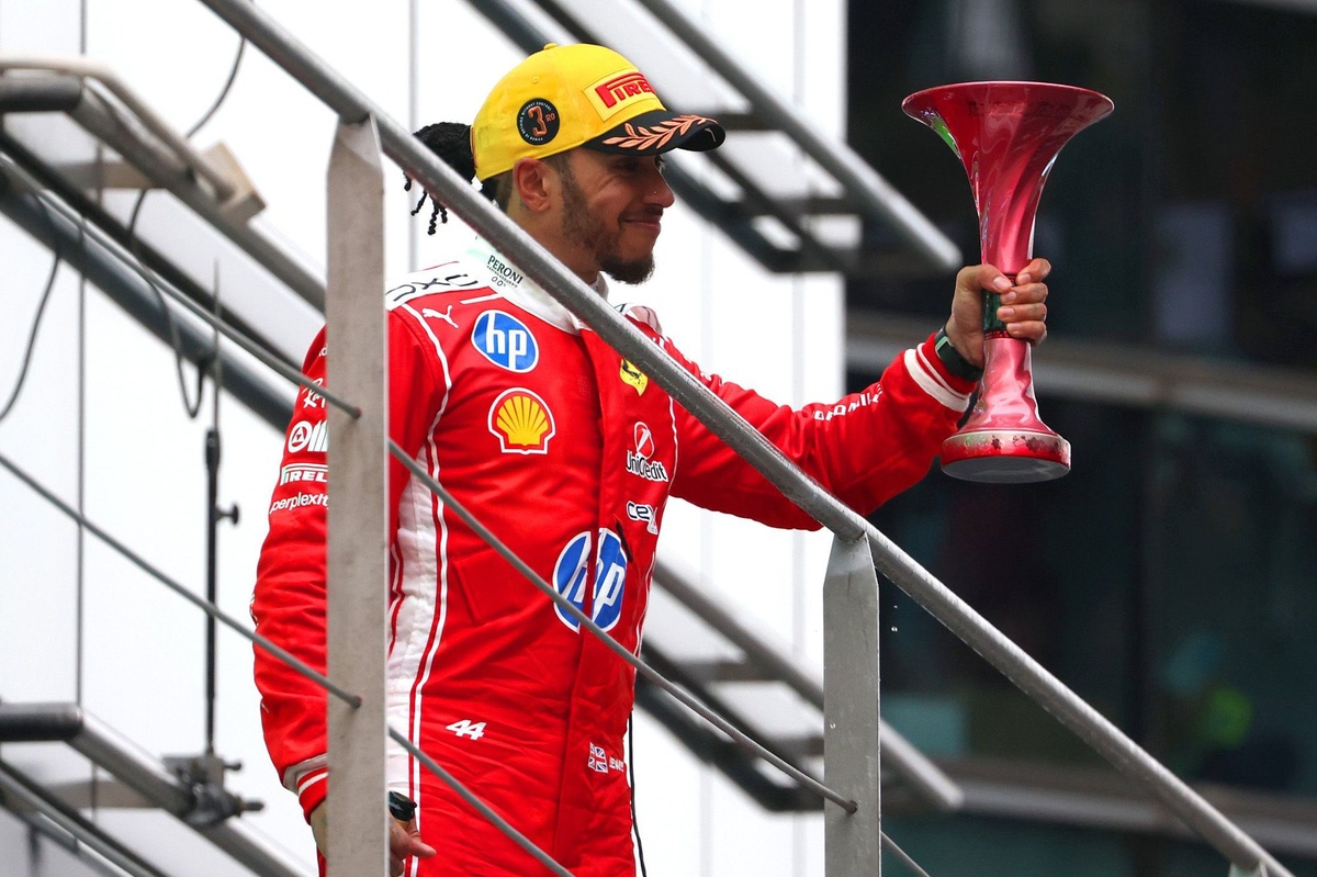 Hamilton's Hard-Fought Ferrari Podium: 'Never Worked So Hard'