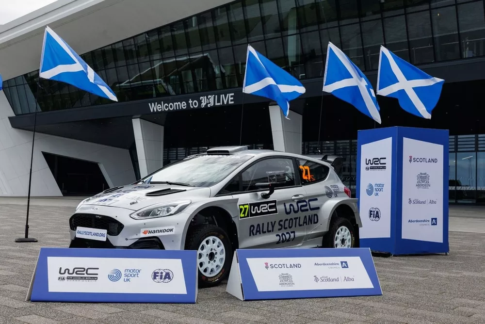 WRC Rally Escocia
