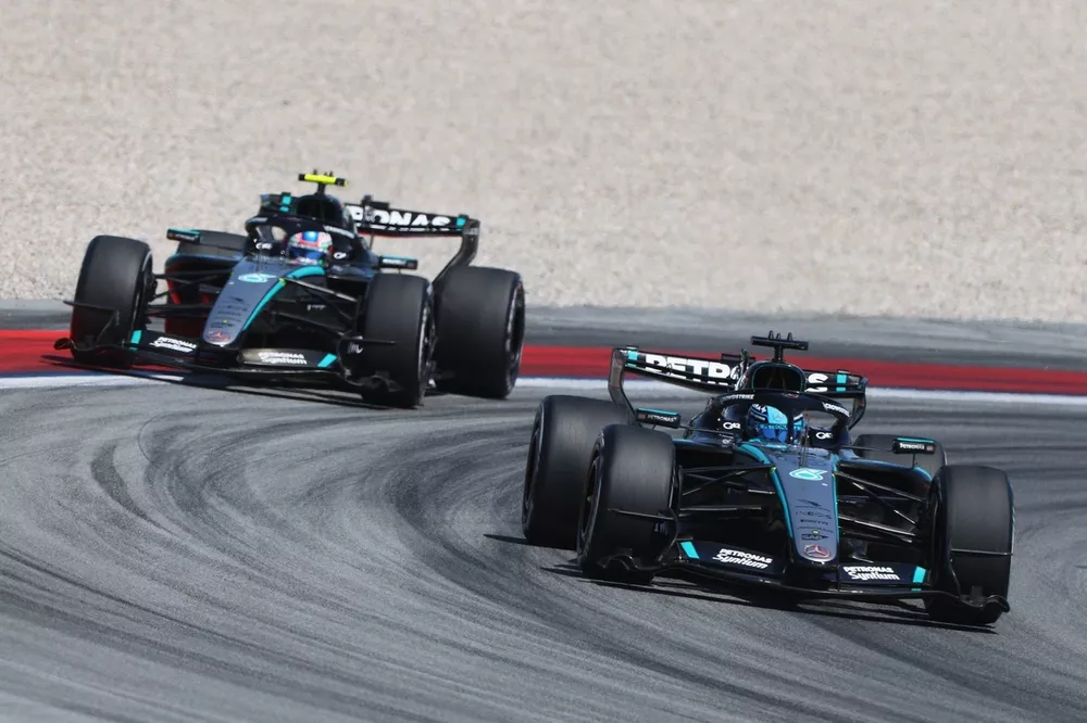 Andrea Kimi Antonelli, Mercedes, George Russell, Mercedes