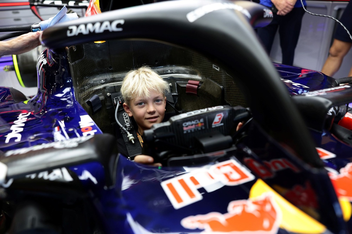 Red Bull ata al hijo de Kimi Raikkonen, un talento de 11 años