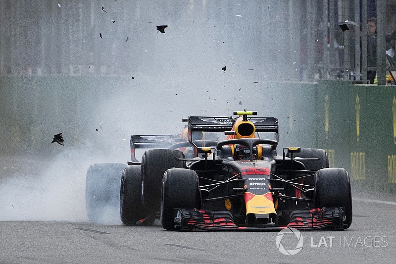L'accrochage Verstappen-Ricciardo en images
