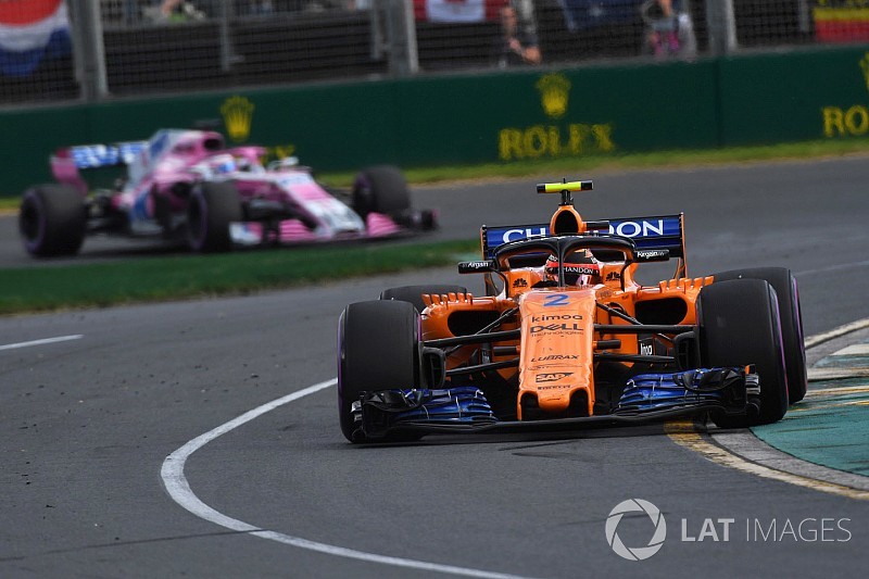 A McLaren gyorsult a legtöbbet a 2017-es ausztrál futamhoz képest