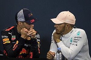 Hamilton salue le choix "risqué" d'un Ricciardo "courageux"
