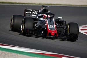 Grosjean sorprende en el test de Barcelona